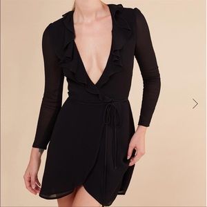 Reformation Dickinson Wrap Dress